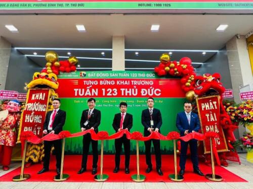 KHAI TRƯƠNG TUẤN 123 THỦ ĐỨC